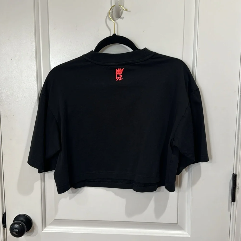 ADIDAS x KRIS ANDREWS LOVE UNITES CROP TOP MEDIUM - Picture 8 of 9